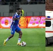 Un fotbalist care a jucat la FCU Craiova și-a rupt gâtul în timpul meciului VIDEO